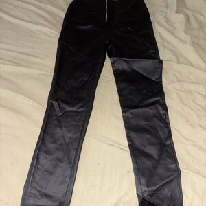 Windsor Black Straight Leg Pant with Front Zipper Brand